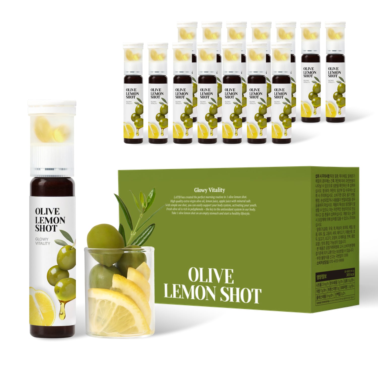 LATIB Olive Lemon SHOT 14pcs 1Box