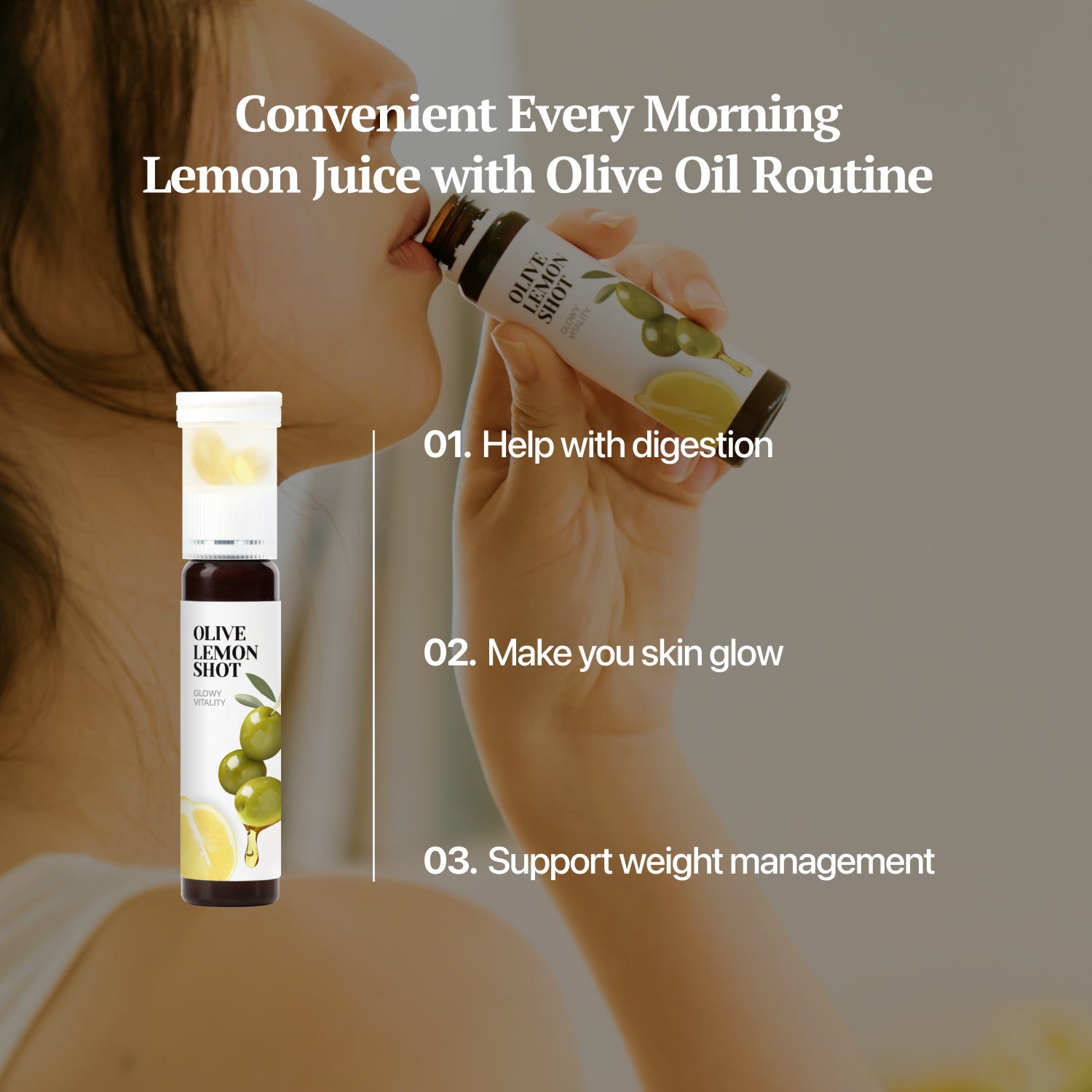 LATIB Olive Lemon SHOT 14pcs 1Box